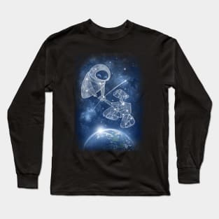 Starry Dancing Sky Long Sleeve T-Shirt